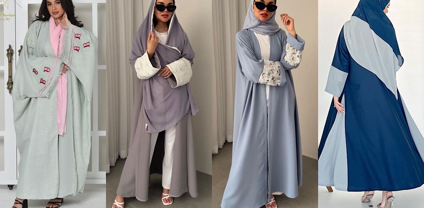 عبايات ملونه التسليم الفوري