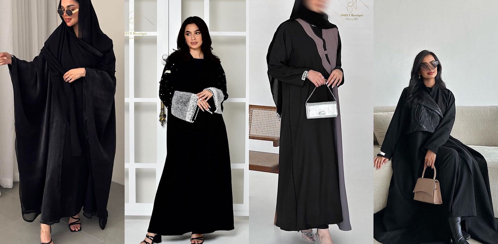 عبايات سوداء التسليم الفوري